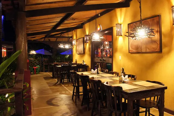 Varanda do Restaurante Maracajú